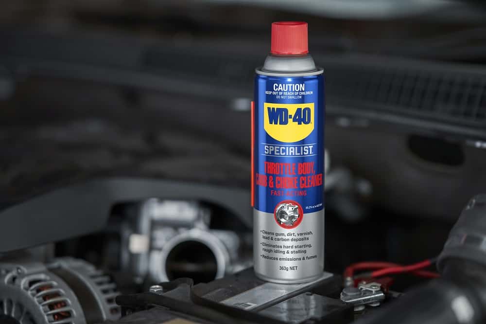 How to clean Throttle Body on Cars WD40 Australia