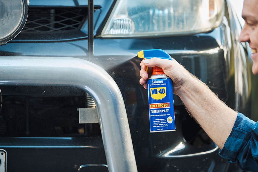 Can I use WD40 as a scratch remover for cars? WD40 Australia