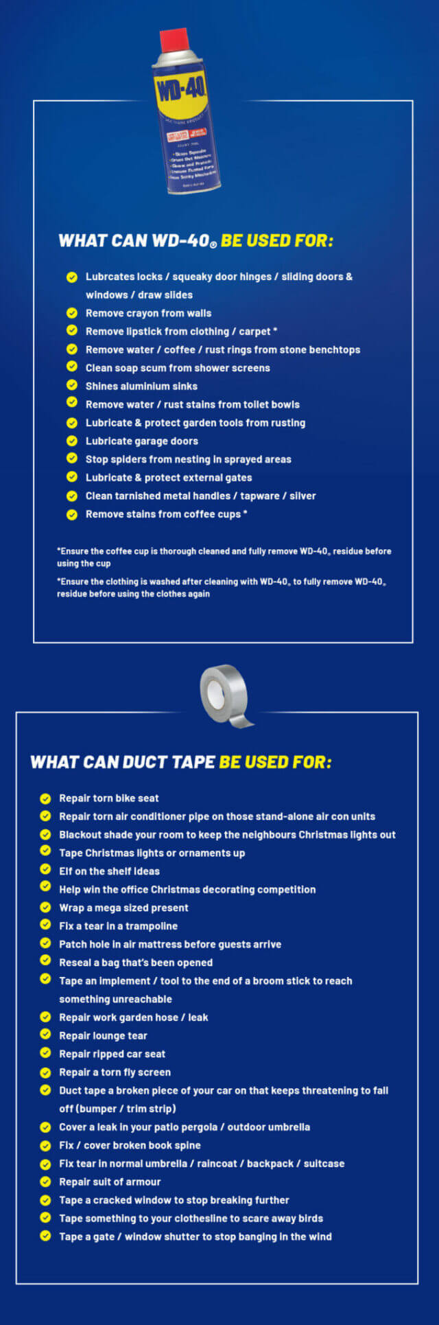 Ultimate Repair Pack WD40 & Duct Tape WD40 Australia