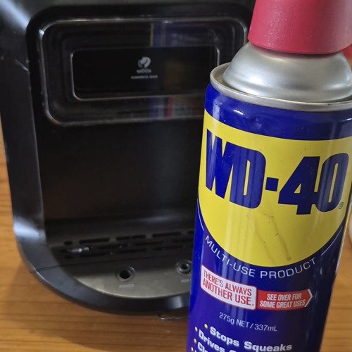 Sticky to spotless with WD-40
