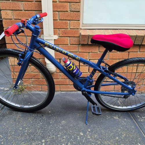 Rescued by WD-40 bike transformation
