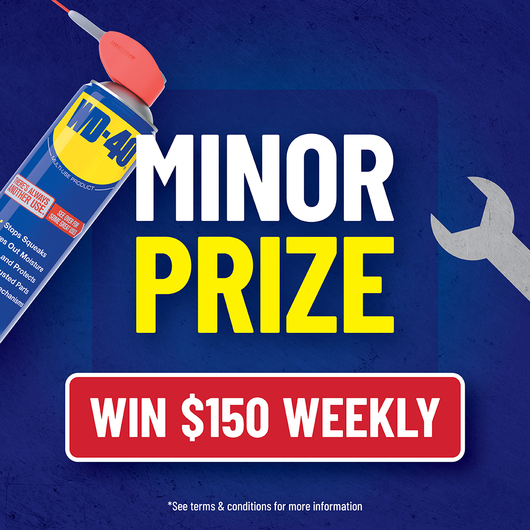 MINOR PRIZE - $150 Weekly Draw